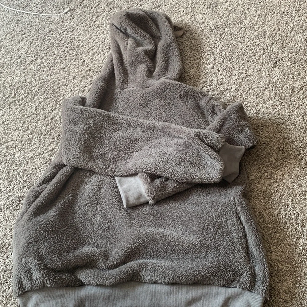 Cozy sweatshirt gray OS - Picture 2 of 2
